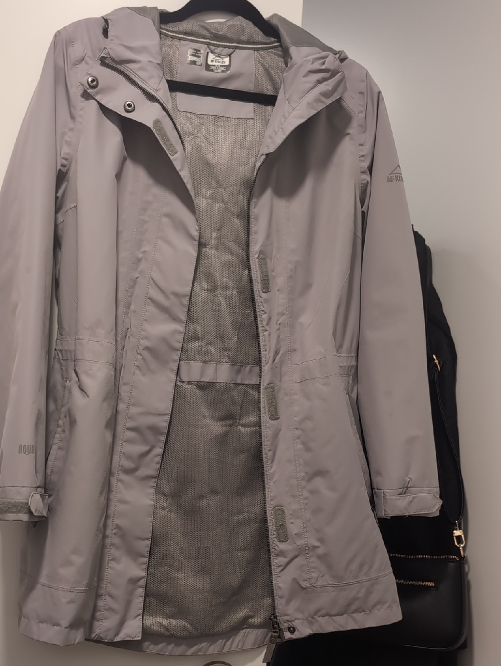 McKinley Grey Women's Rain Jacket